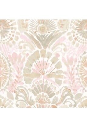 Tempaper & Co. Bohemia Removable Peel and Stick Wallpaper, Wandering Rose